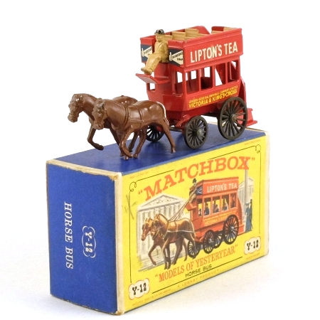 Matchbox Models of Yesteryear Y12-1 1899 Horse-drawn Bus