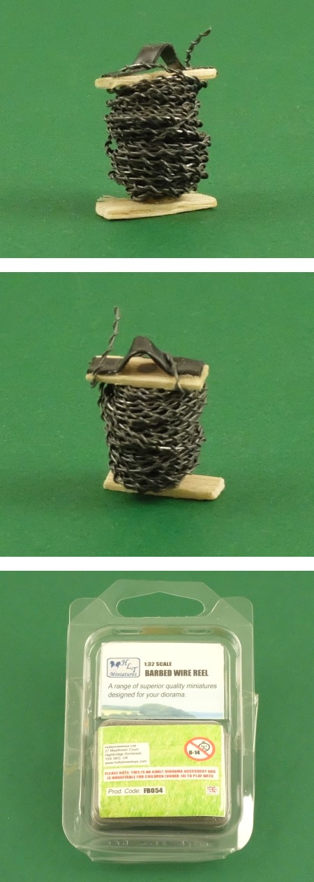 HLT Miniatures FB054 Barbed Wire Reel