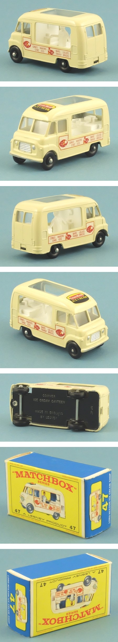 47b Commer Ice Cream Van