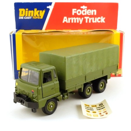 Dinky 668 Foden Army Truck