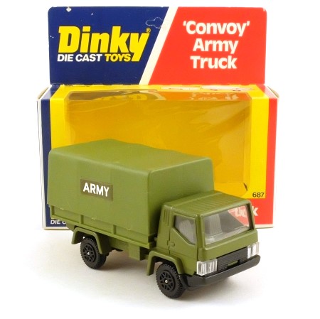 Dinky 687 Convoy Army Truck