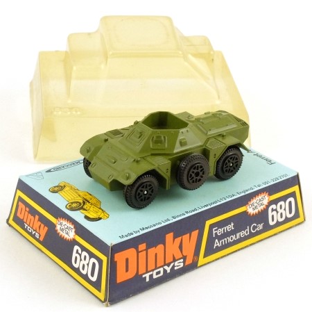 Dinky 680 Ferret Aroured Car
