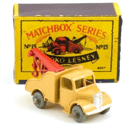 Matchbox 13a Bedford Wreck Truck