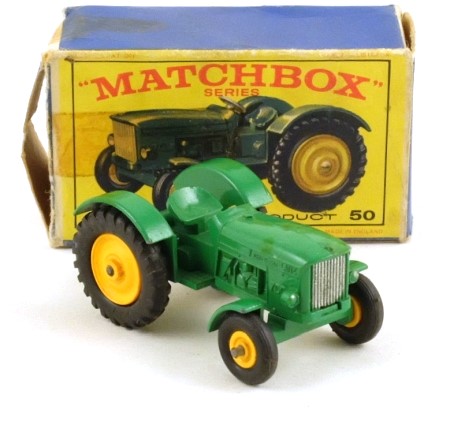 Matchbox 50b John Deere-Lanz 700 Tractor