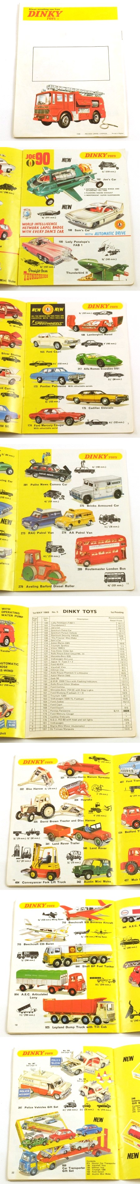 Dinky Toys 1969 Catalogue No5