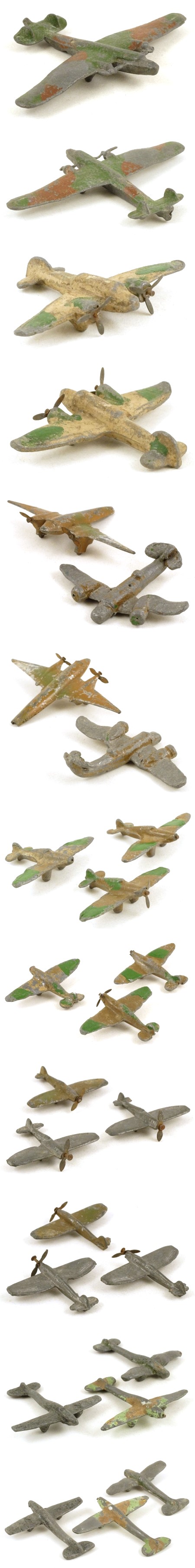 WWII Aircraft x 13