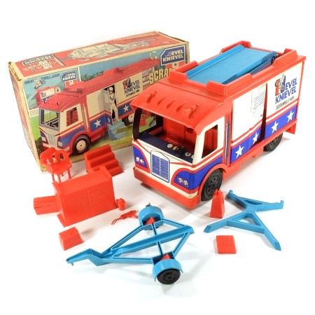 Ideal 3408-2 Evel Knievel Scramble Van