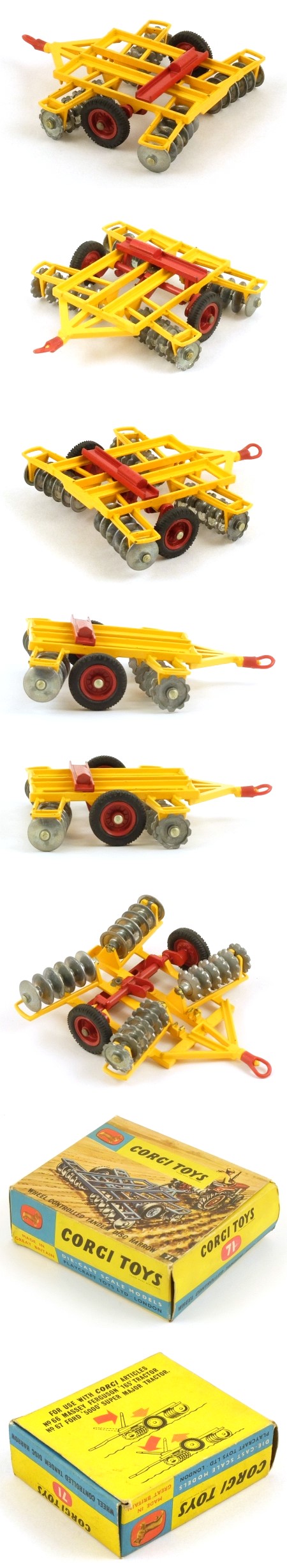 71 Wheel Controlled Tandem Disc Harrow