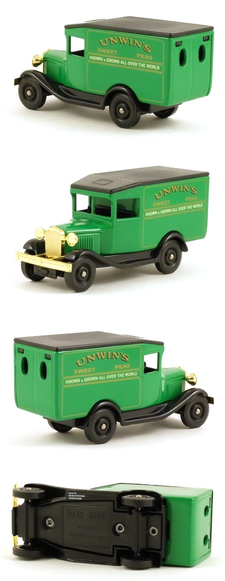 DG013  1930 Model A Ford Van 'Unwins Sweet Peas'