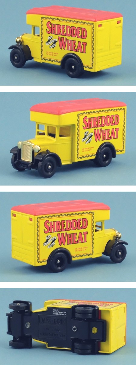 DG016 1934 Dennis Parcel Van 'Shredded Wheat'