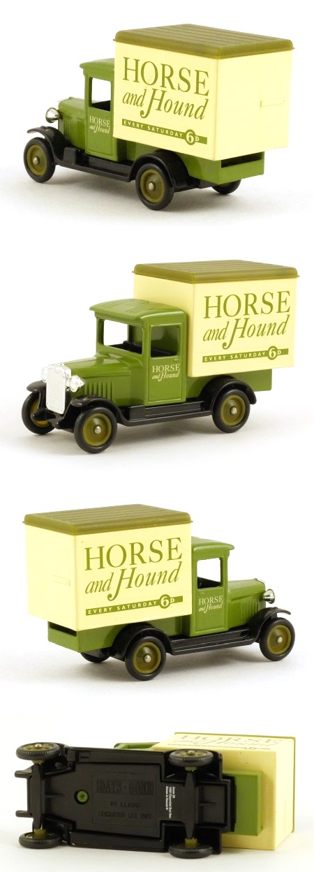 DG051  1928 Chevrolet Box Van 'Horse and Hound'