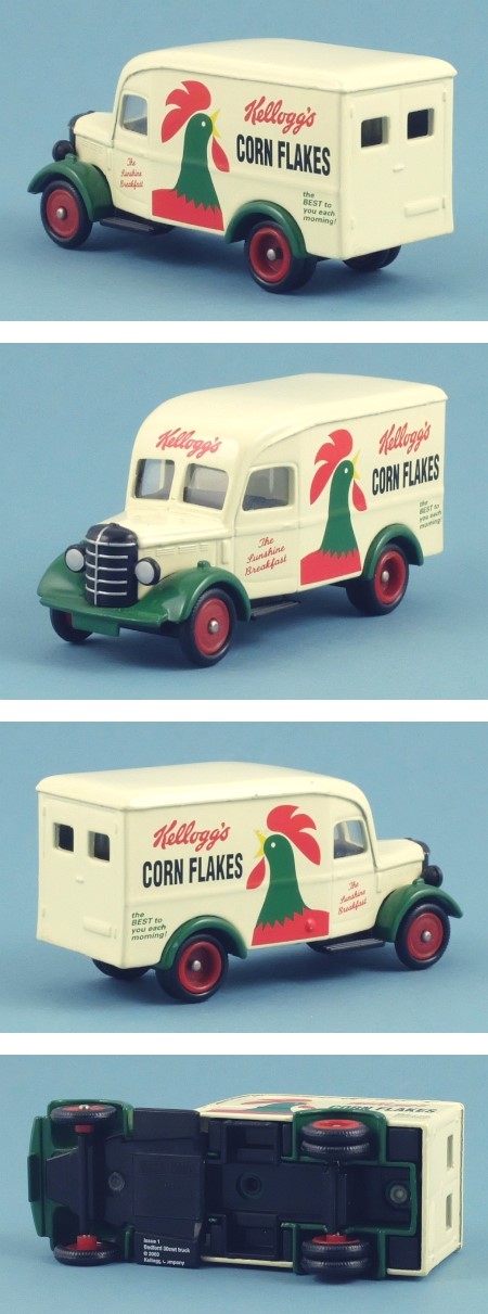 DG059 1950 Bedford 30Cwt Truck 'Kellogs'