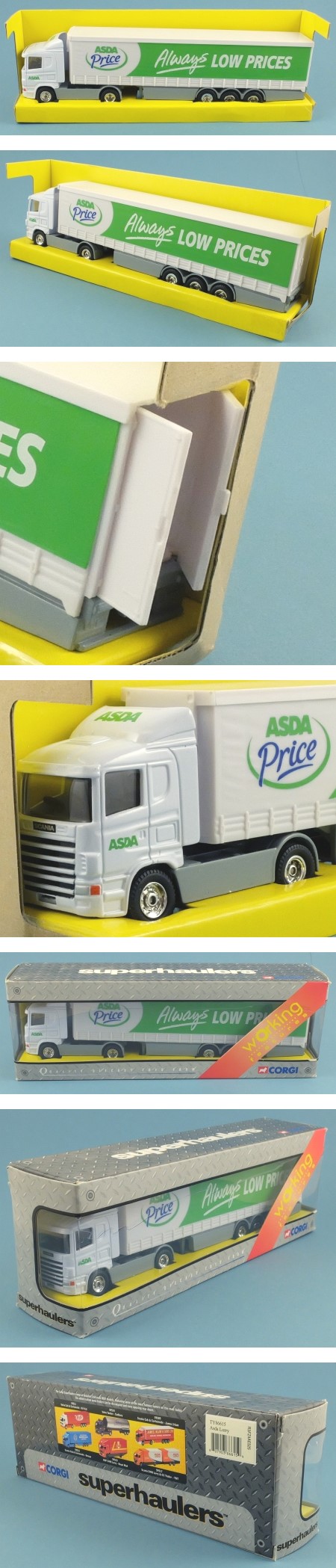 TY86615 Scania Truck with Refrigerated Semi Trailer 'Asda'