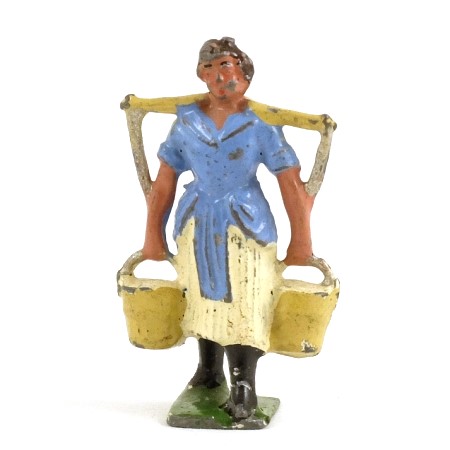 Johillco 318 Milkmaid with yoke and pails