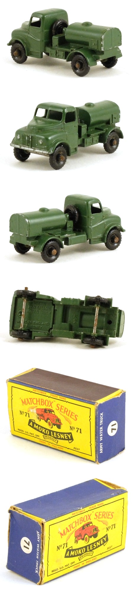 71a Austin 200 gal. Military Water Truck