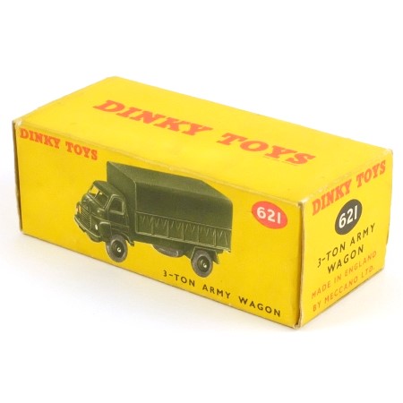 Dinky 621 Bedford 3 Ton Army Wagon BOX ONLY