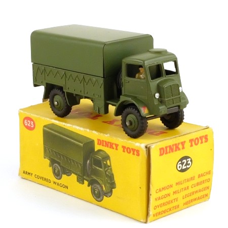 Dinky 623 Bedford QL Army Covered Wagon