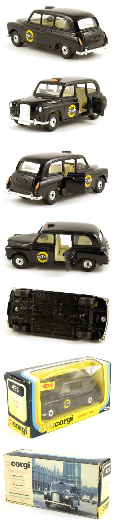 425 Austin FX4 London Taxi