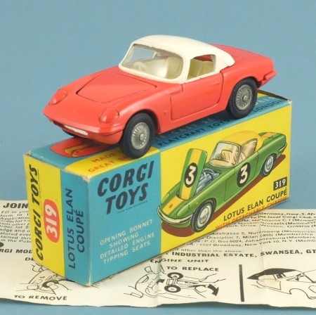 Corgi 319 Lotus Elan Hardtop