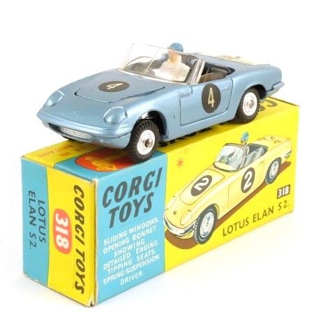 Corgi 318 Lotus Elan S2 Open Top