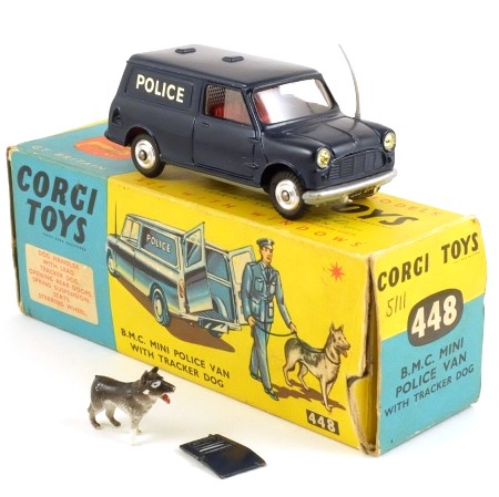 Corgi 448 Austin Police Mini Van