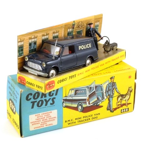 Corgi 448 Austin Police Mini Van