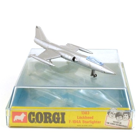 Corgi 1303 Lockheed F-104A Starfighter