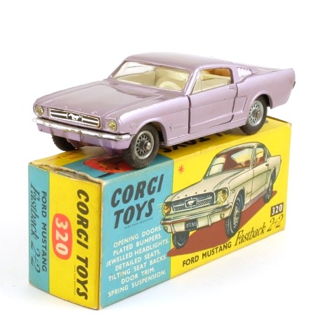 Corgi 320 Ford Mustang Fastback 2+2