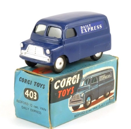 Corgi 403 Bedford 12 cwt Van 'Daily Express'