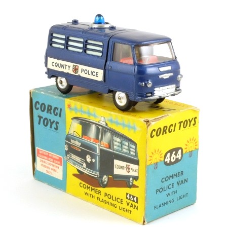 Corgi 464 Commer Police Van