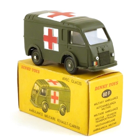 French Dinky 80-F Renault Goelette Military Ambulance