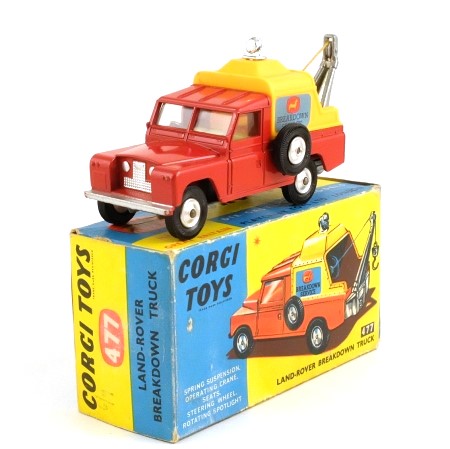 Corgi 477 Land Rover Breakdown Truck