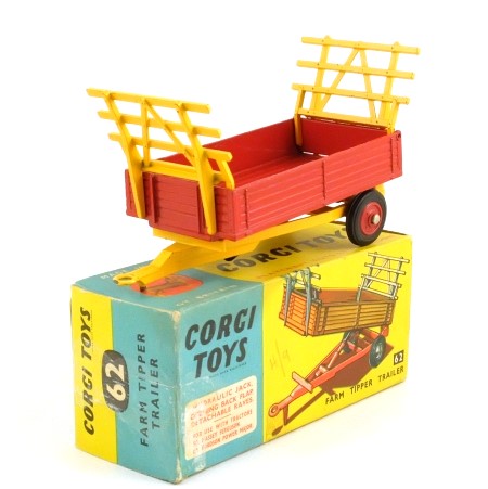 Corgi 62 Farm Tipper Trailer