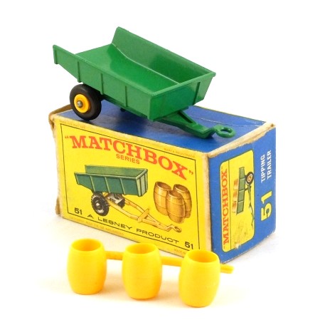 Matchbox 51b Tipping Trailer