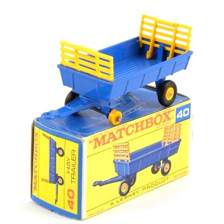 Matchbox 40c Hay Trailer