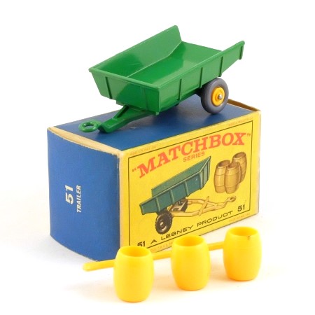 Matchbox 51b Tipping Trailer