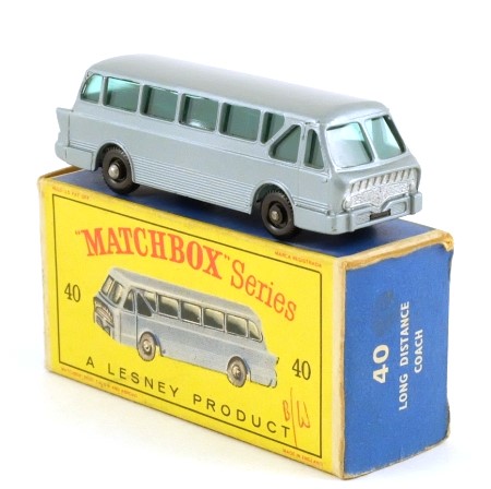 Matchbox 40b Leyland 'Royal Tiger' Long Distance Coach