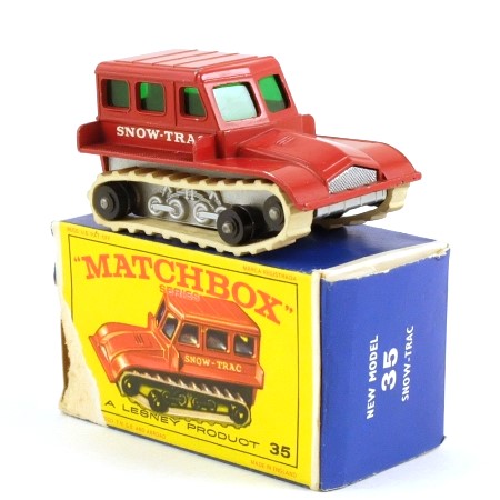 Matchbox 35b Snow-Trac