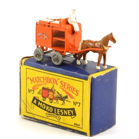 Matchbox 7a Horse-Drawn Milk Float