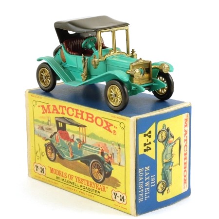 Matchbox Models of Yesteryear Y14-2 1911 Maxwell Roadster