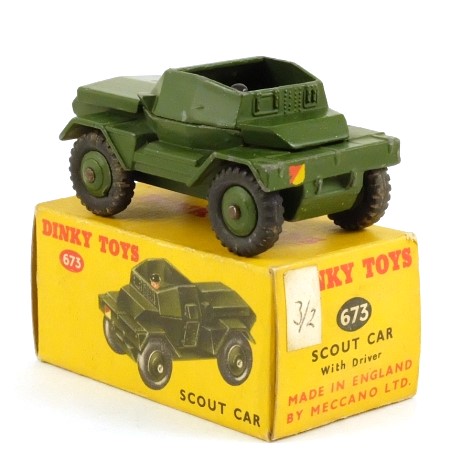 Dinky 673 Daimler Scout Car