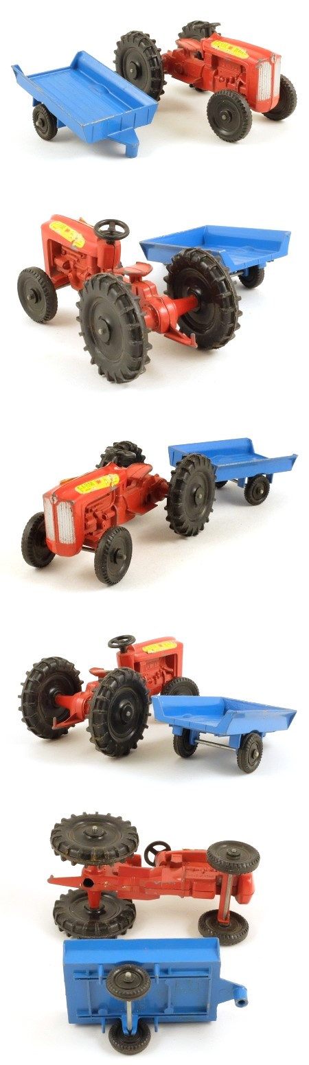 1258 Farm King Tractor and Trailer