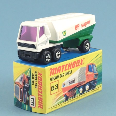 Matchbox MB63 Freeway Gas Tanker 'BP'