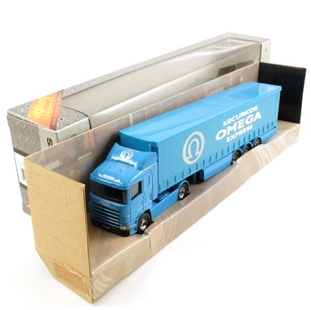 Corgi 59512 Scania Curtainside Trailer 'Omega Express'