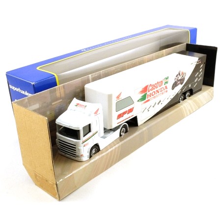 Corgi TY86601 Scania Race Transporter 'Castrol Honda'