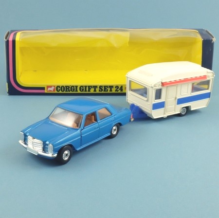 GS24 Mercedes-Benz 240D with Touring Caravan