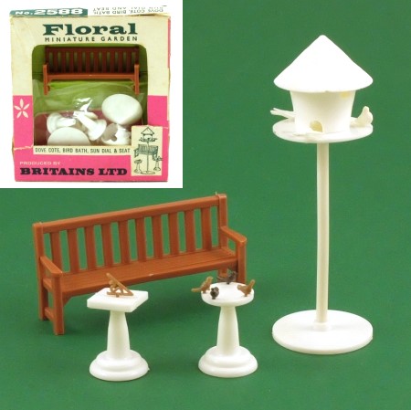 2588 Dovecote, Bird Bath, Sun Dial and Seat