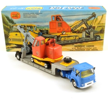 GS27 Priestman Shovel on Machinery Carrier
